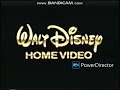1991 Walt Disney Home Video Logo Gold Low Pitched