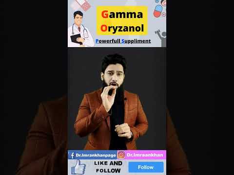 Gamma Oryzanol - Powerful Supplement ( Hindi ) #shorts