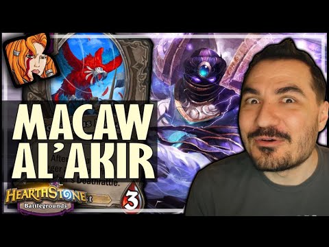 MCCAW AL'AKIR IS SUPER BROKEN! - Hearthstone Battlegrounds