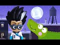 PJ Masks Game | Silly Crocodile Hiding in PJ Masks Toys