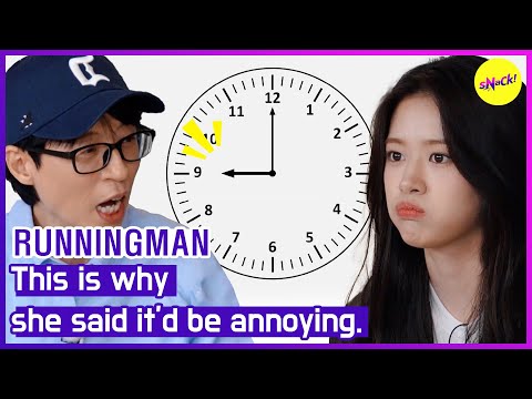 [RUNNINGMAN] This is why she said it'd be annoying. (ENGSUB)