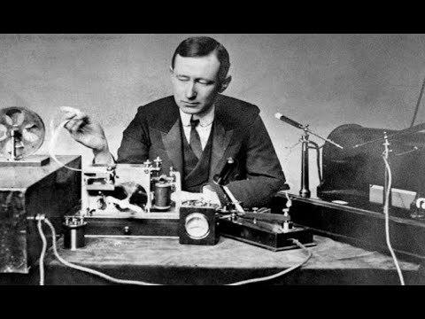 La primer transmisión de radio en la historia