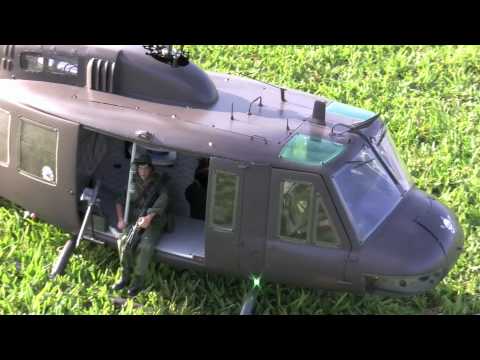 UH-1 Huey D scale turbine helicopter