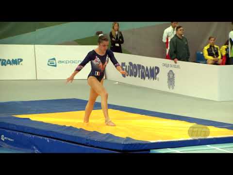 CALLON Lea (FRA) - 2018 Trampoline Worlds, St. Petersburg (RUS) - Qualification Tumbling R1