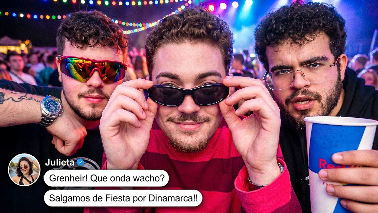Una Seguidora nos Invitó a la Mejor Fiesta de Dinamarca - Día 1