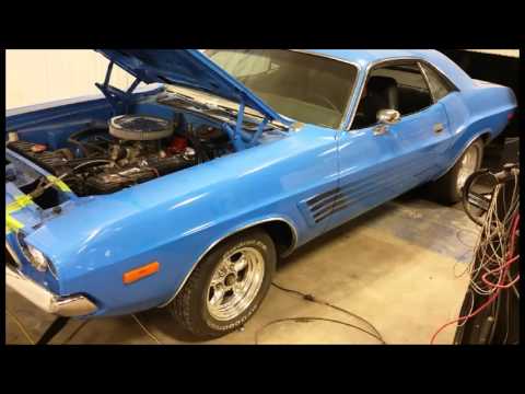 72 Challenger  Dyno Test