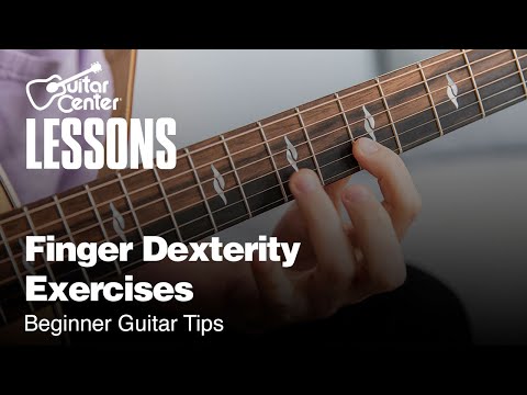 Finger Dexterity Exercises (Hammer-On, Pull-Off, Crabwalk, Alternate Picking) | Beginner Guitar Tips