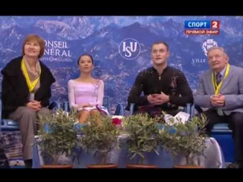 Vera BAZAROVA / Yuri LARIONOV SP world figure skating championships 2012