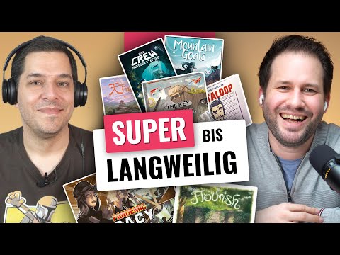 Kurz-Fazit: Flourish, Cantaloop, The Key, Crew Tiefsee, Rumble Nation, Pandemic Legacy 0