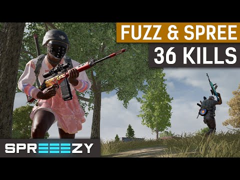 FaZe Fuzzface & sprEEEzy - 36 KILLS DUO - PUBG