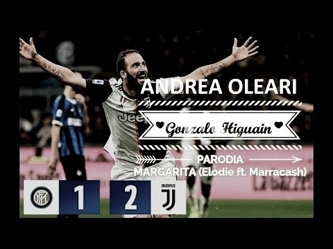 HIGUAIN E INTER JUVE - MARGARITA - Parodia - (Elodie ft. Marracash)