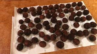 HOW I CRACK BLACK WALNUTS