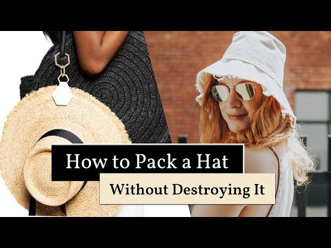YouTube video about: How to store large brim hats?