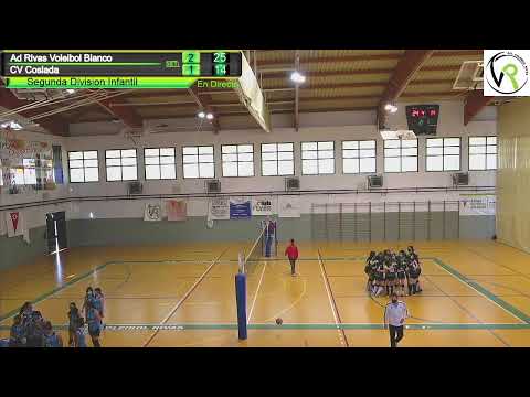 Infantil Segunda Division AD Rivas Blanco x CV Coslada