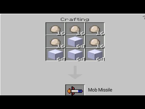 How many mobs in this Missile? how many mobs in Mobs Missile in minecraft ?