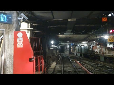 [4K 50fps] Bucharest Metro- Cabview between stations Eroilor and Izvor (M1)