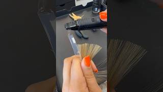 How to make your own keratin hair extensions #ktips #keratinhairextens