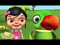 Main Tota Hare Rang Ka मैं तोता हरे रंग का Hindi Rhymes For Babies