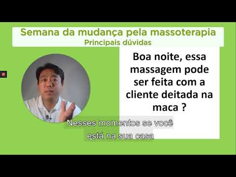 Quick massagem na cliente deitada pode?