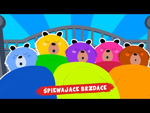 Śpiewające Brzdące - Pięć misiaków - Piosenki dla dzieci 😍😍😍