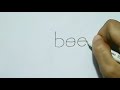 How to turn Word bee into a Cartoon Bee. | Wordtoon How to turn Word bee into a Cartoon Bee. | Wordtoon