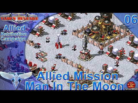 Red Alert 2│Allied Retribution Fan Campaign│Allied Mission 6│Man In The Moon