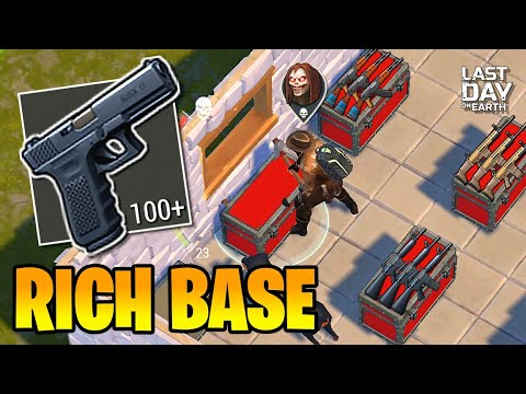100 GUNS in One Raid!? This Base Is INSANE - Last Day on Earth: Survival