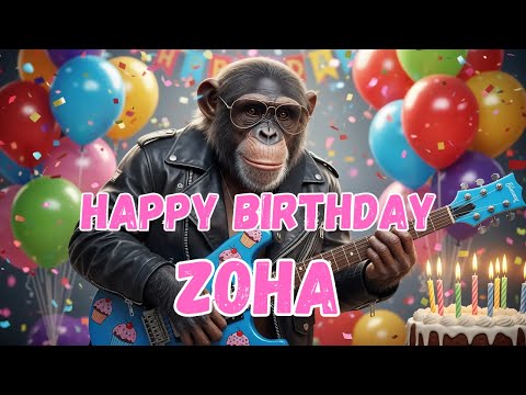 ZOHA Happy Birthday Song - Happy Birthday to Zoha