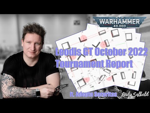 Leodis GT October 2022 Tournament Report with Adepta Sororitas (2nd place)