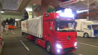 preview picture of video 'MERCEDES ACTROS GIGASPACE  ÖHRINGEN 2013'