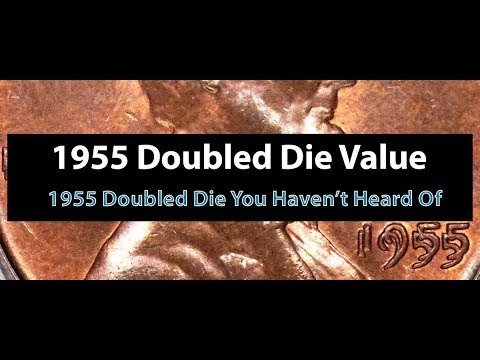 1955 Doubled Die Lincoln Cent Penny Value - 20 Doubled Die For 1955! What To Look For