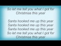 B2k - Santa Hooked Me Up Lyrics_1