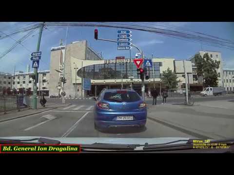 Driving in Timişoara: Calea Şagului - Piaţa Iosefin - Bd. Cetăţii - Calea Aradului (May 9, 2020)