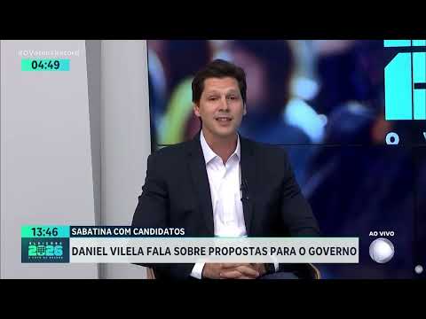 Sabatina Record Goiás - Governador Daniel Vilela