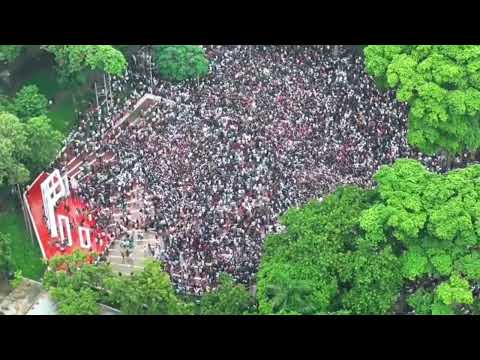 Patriotic song | Dhono dhanne | Student protest | Dhaka , Bangladesh 2024