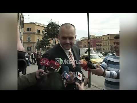 1 prilli dita e gënjeshtrës, Rama i uron “festën” kryeministrit Berisha - (1 Prill 2009)