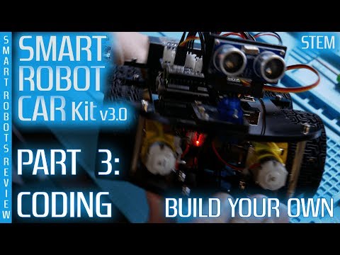 Smart Robot Car - Build your own - Part 3 - Arduino - Elegoo UNO R3 EL-KIT-012 - Smart Robots Review