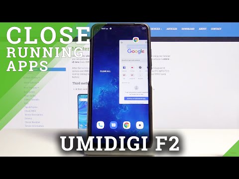 How to Turn Off Running Apps on UMIDIGI F2 – Background Apps