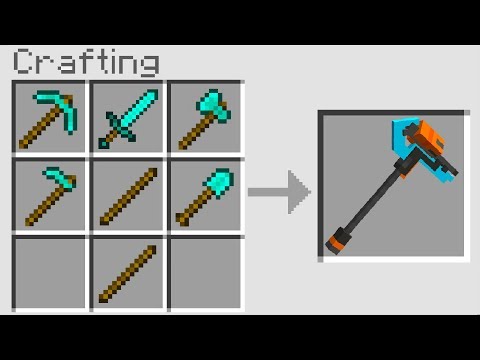 How to Craft the ULTIMATE WEAPON IN MINECRAFT!