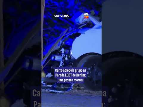 Atropelamento na parada LGBT de Berlim deixa ao menos uma pessoa morta