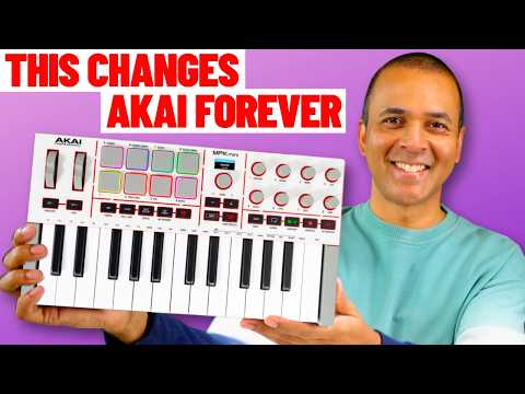 Обзор MIDI-клавиатуры Akai Pro MPK Mini IV