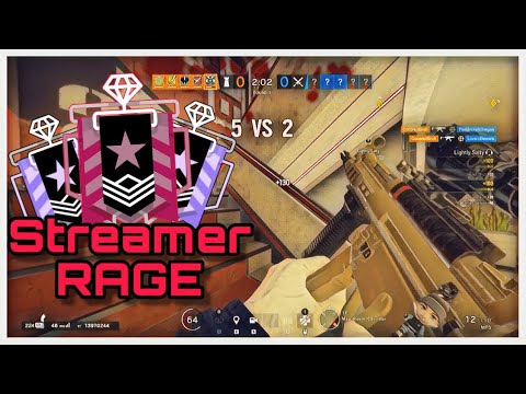 Making Streamers RAGE - Rainbow Six Siege Diamond Ranked Highlights
