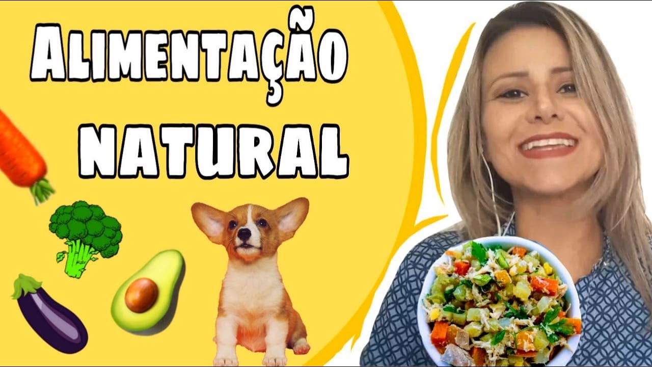 Como preparar alimentação natural para cães.