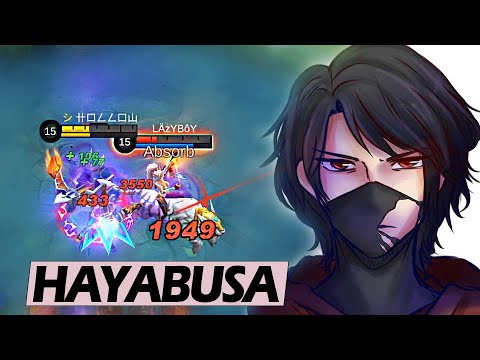 MOBILE LEGENDS HAYABUSA JUNGLER GAMEPLAY(19 KILLS) | SEASON 24 | HIGHLIGHTS | EPIC 1★ |