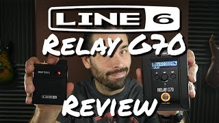 Video thumbnail for Line 6 Relay G70 Guitar Wireless Review by Man Bun Metal Head