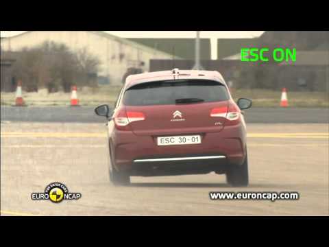 Euro NCAP | Citroen C4 | 2010 | ESC test