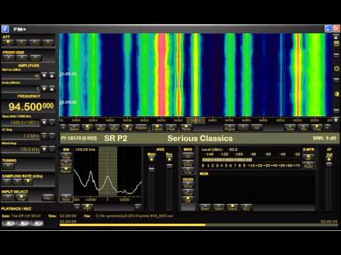FM DX tropo in Holland: Sweden 94.5 MHz SR P2 Sunne with RDS at 1023km