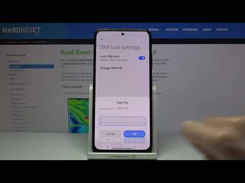 How to Change SIM PIN in XIAOMI Redmi Note 10 – Find PIN Settings