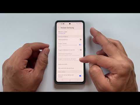 Como Desactivar el Corrector del Teclado Samsung Galaxy A36