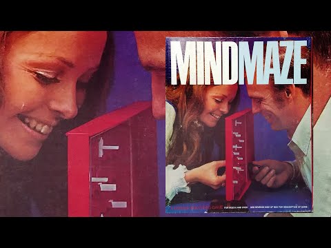 Board Game Archaeology #40 Mind Maze (1970) by Parker Brothers